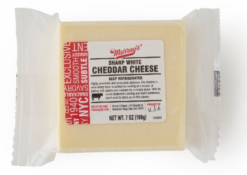 Murray's Sharp White Cheddar Cheese Perspective: back