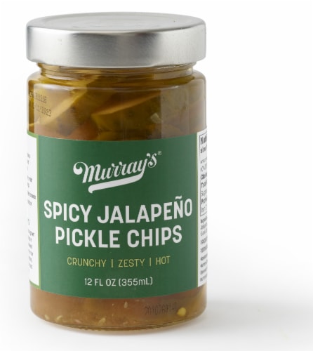 Murray's® Spicy Jalapeno Pickle Chips Perspective: back
