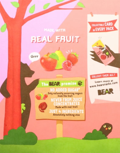 Bear® Fruit Rolls Variety Pack Perspective: back