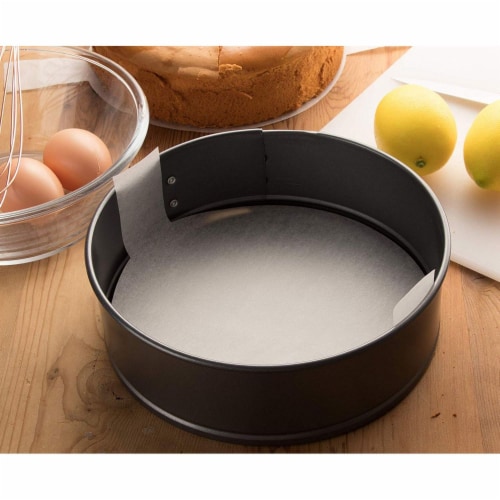 100 Sheets 9" Non Stick Parchment Paper with Easy Lift Tab, for Baking, Dutch Oven, Air Fryer Perspective: back