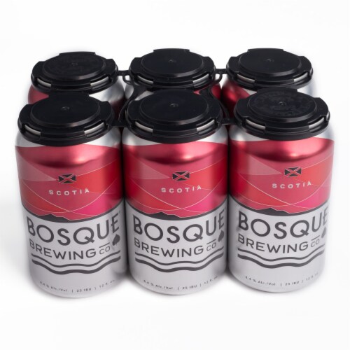 Bosque Brewing Co Scotia Scotch Ale Craft Beer Perspective: back