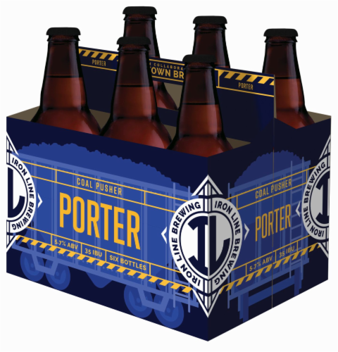 Iron Line Coal Pusher Porter Perspective: back