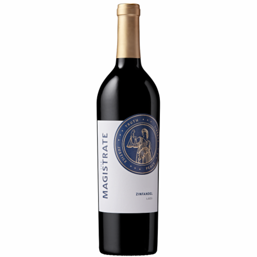 Magistrate Limited Production Zinfandel California Red Wine Perspective: back