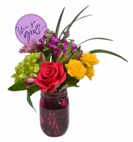 International Women's Day Arrangement Perspective: back