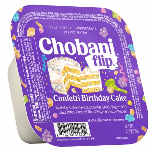 Chobani® Flip® Limited Batch Pumpkin Harvest Crisp Greek Yogurt Perspective: back