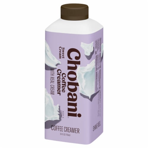 Chobani Sweet Cream Coffee Creamer Perspective: back