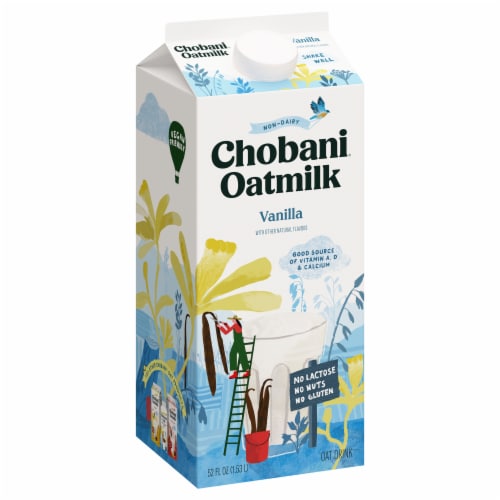 Chobani® Vanilla Oatmilk Perspective: back