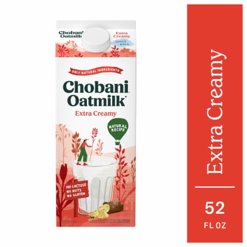 Chobani® Extra Creamy Oatmilk Perspective: back