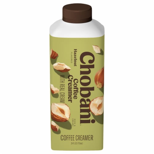 Chobani® Hazelnut Coffee Creamer Perspective: back
