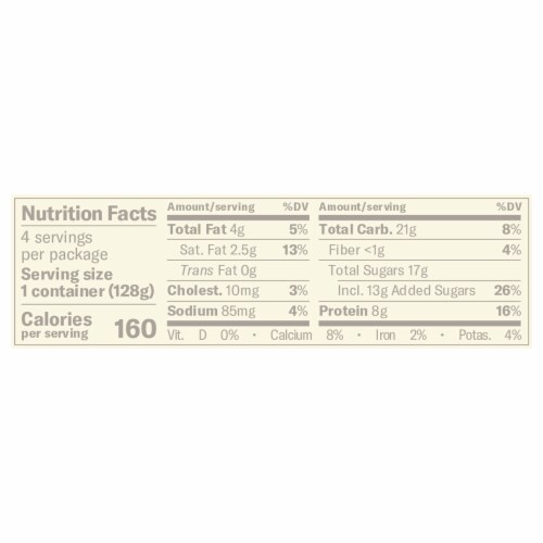 Chobani® Flip® Low-Fat Strawberry Cheesecake Greek Yogurt Perspective: back