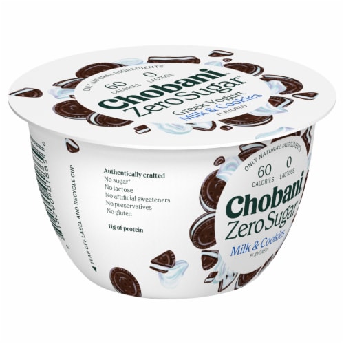 Chobani® Zero Sugar Milk & Cookies Greek Yogurt Cup