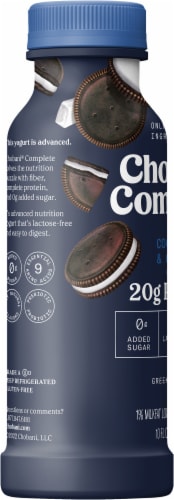 Chobani® Complete Cookies & Cream Protein Greek Yogurt Drink Perspective: back