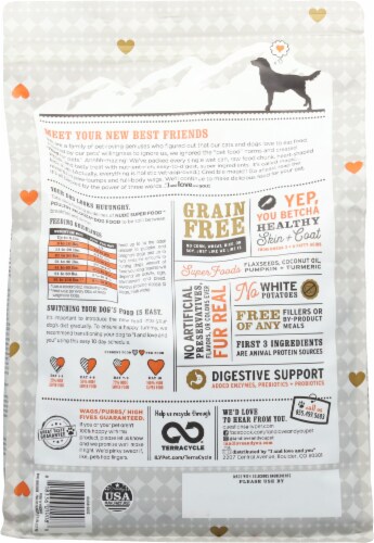 I and Love and You® Nude Super Food™ Poultry Palooza® High Protein Dry Dog Food Perspective: back