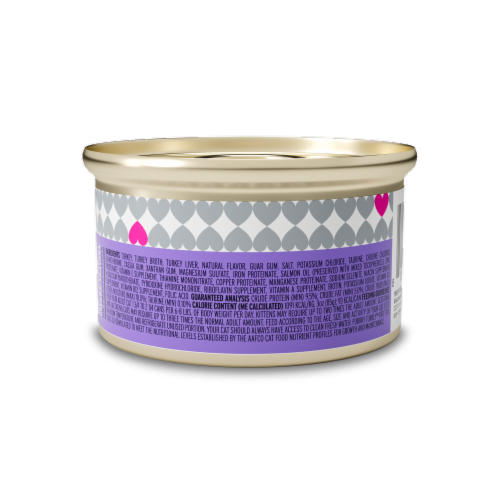 I and Love and You® Purrky Turkey™ Pate Recipe Wet Cat Food Perspective: back