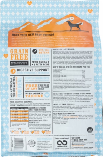 I And Love And You® Naked Essentials Grain Free Adult Dry Dog Food Chicken & Duck Perspective: back