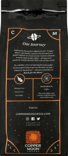 Copper Moon® Blast Off Strong Roast Ground Coffee Perspective: back