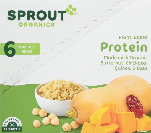 Sprout Butternut Chickpea Quinoa Date Stage 3 Baby Food Perspective: back