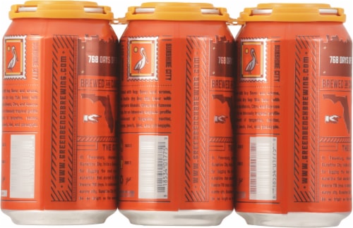 Green Bench Brewing Co. Sunshine City IPA Beer Perspective: back