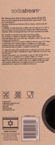SodaStream® Carb Bot My Only Bottle Perspective: back