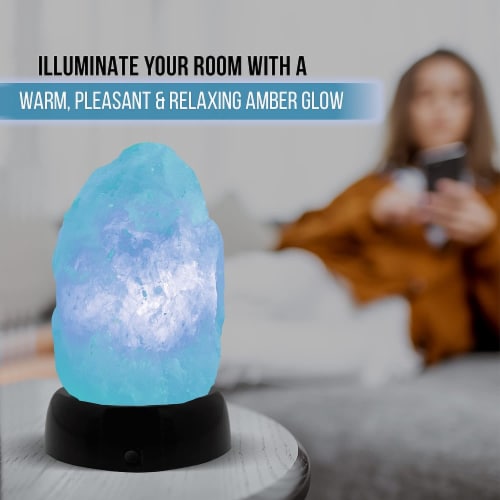 Himalayan Glow Salt Silhoutte Lamp - Heart Perspective: back
