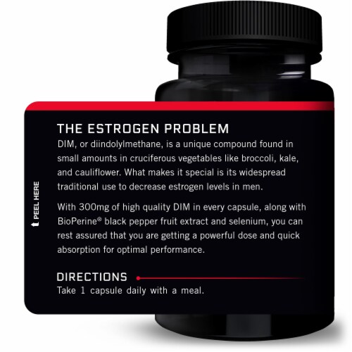 Force Factor DIM Supplements Perspective: back