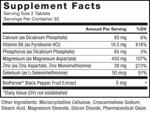 Force Factor Zinc Magnesium Aspartate Capsules Perspective: back