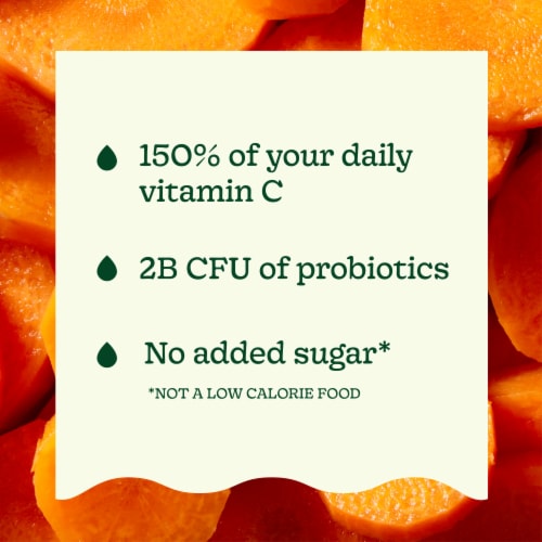 Suja Organic Immunity Carrot Mango Cold Pressed Juice Perspective: back