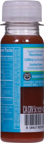 Suja Organic® Tart Cherry and Beat Recovery Shot Perspective: back