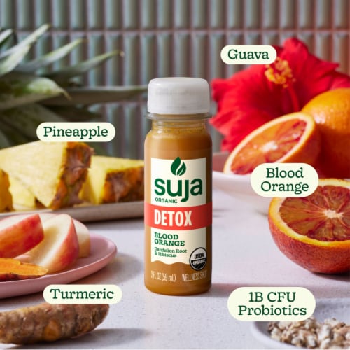 Suja Organic Detox Blood Orange Shot Perspective: back