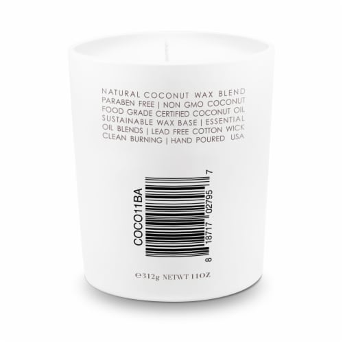 Stone Candles COCO® Coconut Wax Candle Perspective: back