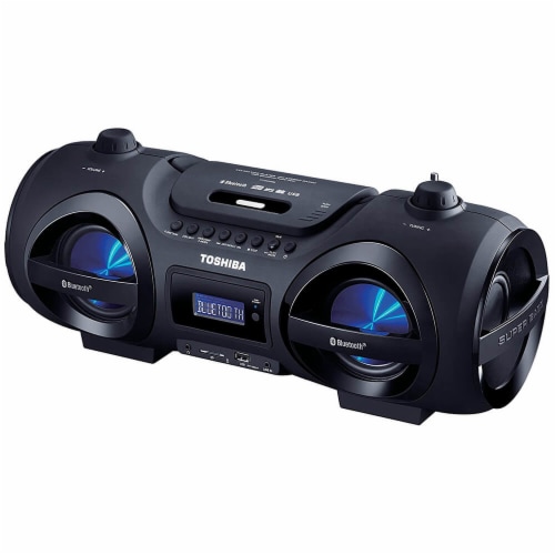 Toshiba TYCWU500 25W Portable Bluetooth CD Boombox Perspective: back