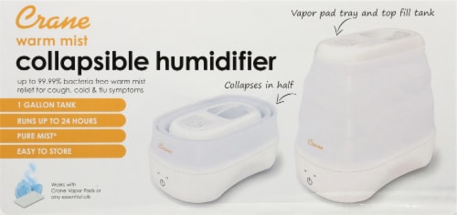 Crane Warm Mist Humidifier for Medium to Small Rooms Perspective: back