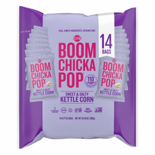 Angie's Boomchickapop Sweet & Salty Kettle Corn Perspective: back