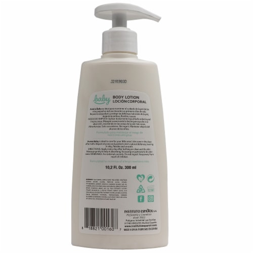 Avena Non Greasy Sensitive Skin Baby Body Lotion Perspective: back