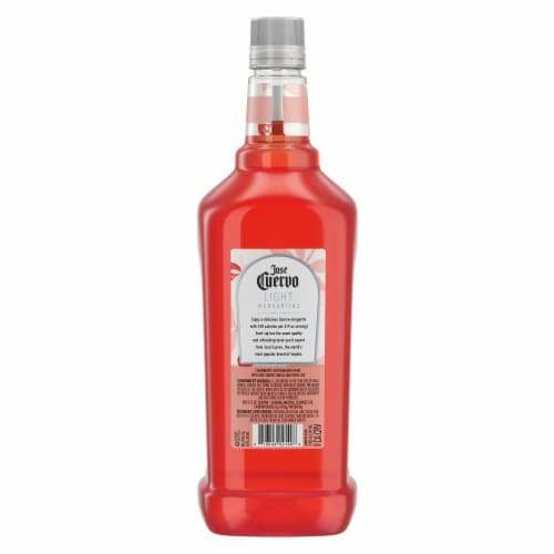 Jose Cuervo® Authentic Margarita Strawberry Light Prepared Cocktails Ready To Serve Perspective: back