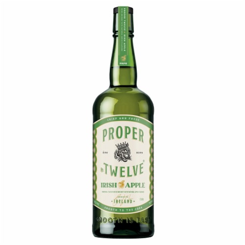 Proper No. Twelve Irish Apple Flavored Whiskey Perspective: back