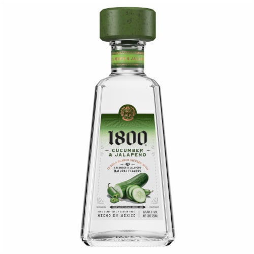 1800® Cucumber & Jalapeño Tequila Perspective: back