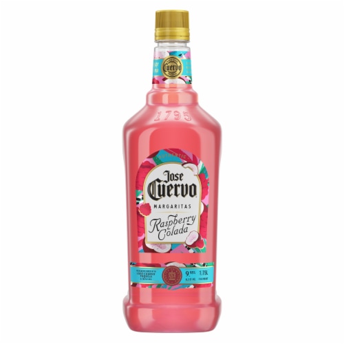 Jose Cuervo Authentic Margarita Raspberry Colada Ready To Serve Prepared Cocktails Perspective: back