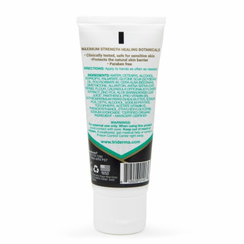 TriDerma Essential Hand Cream Perspective: back