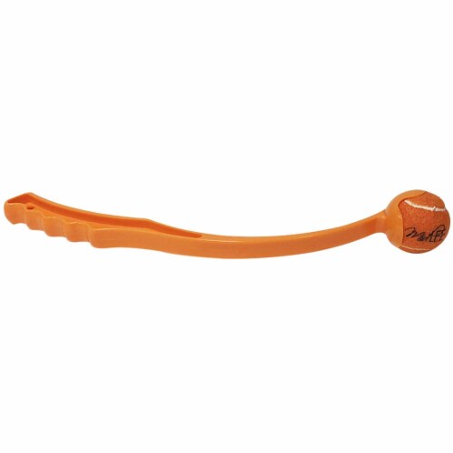Midlee 1.5 Mini Tennis Ball Thrower for Dogs - 1.5 Perspective: back