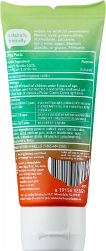 Hello Kids Magical Mermaid Toothpaste Perspective: back