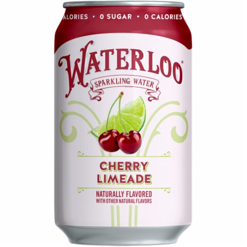 Waterloo Cherry Limeade Sparkling Water Perspective: back