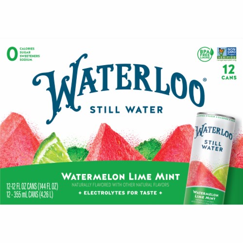 Waterloo Watermelon Lime Mint Still Water Perspective: back