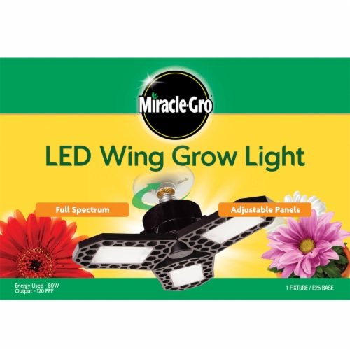 Miracle-Gro Grow Garage Light 80W Full Spectrum Perspective: back