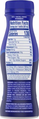 LaLa® Pina Colada Flavored Probiotic Yogurt Smoothie Perspective: back