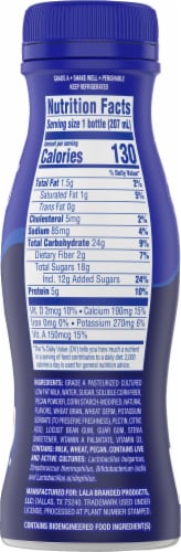 LaLa® Pecan Cereal Probiotic Yogurt Smoothie Perspective: back