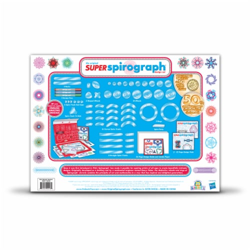 Spirograph® The Original Super Spirograph Design Set Perspective: back