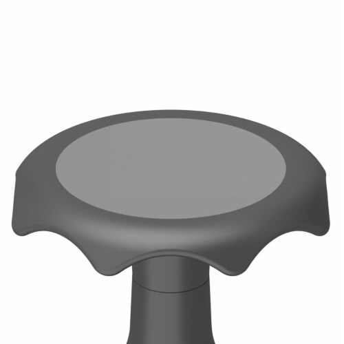 VS America Hokki Stool Flexible Ergonomic Seating - 15" Black Perspective: back