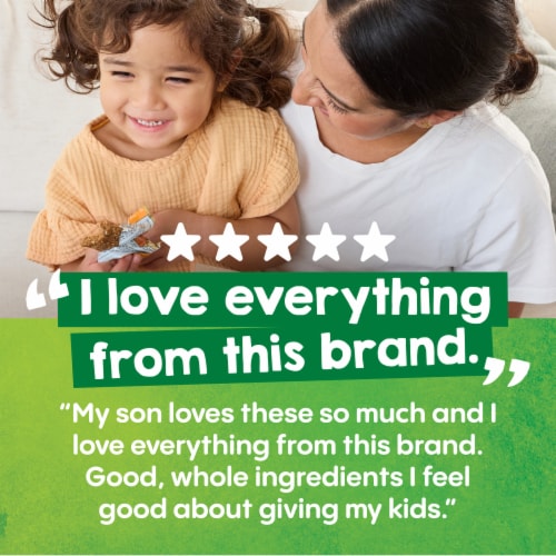 Happy Tot® Organics Fiber & Protein Apples & Spinach Oat Bars Snack Perspective: back