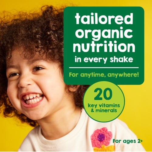 Happy Tot Organics Grow & Shine Strawberry Banana Toddler Nutritional Shake Perspective: back